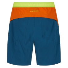 La Sportiva hiking shorts Guard Short (elastic waistband with drawstring) short storm blue/orange men